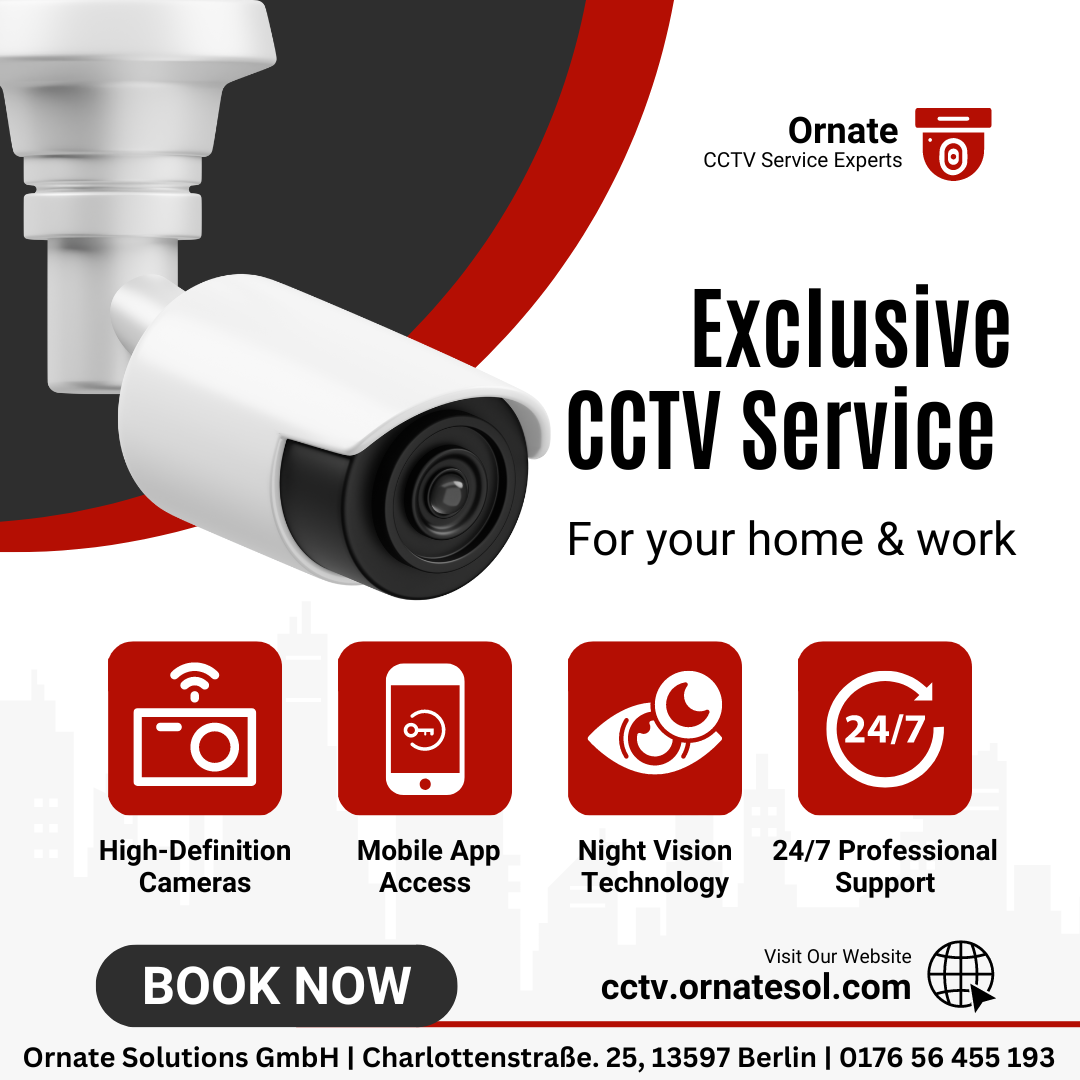 Ornate CCTV Expert Services Berlin Germany
